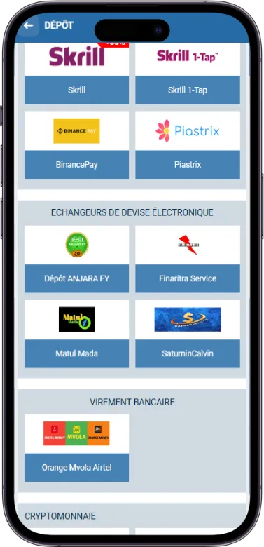 1xBet Dépôt