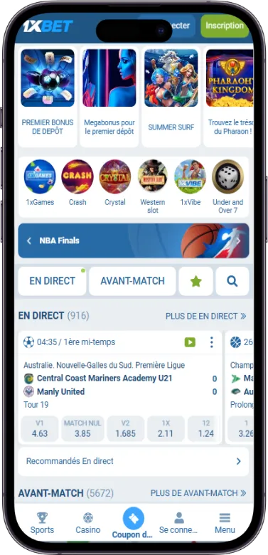 Site officiel 1xBet